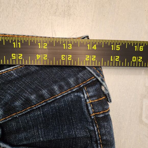 True Religion Women's Denim Straight Jean Dark Wash Vintage SZ 27 USA - Picture 7 of 9
